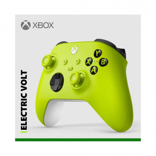 Microsoft Xbox bezvadu kontrolieris Green Mint Bluetooth kursorsviras analogais / digitālais Xbox, Xbox One, Xbox Series S