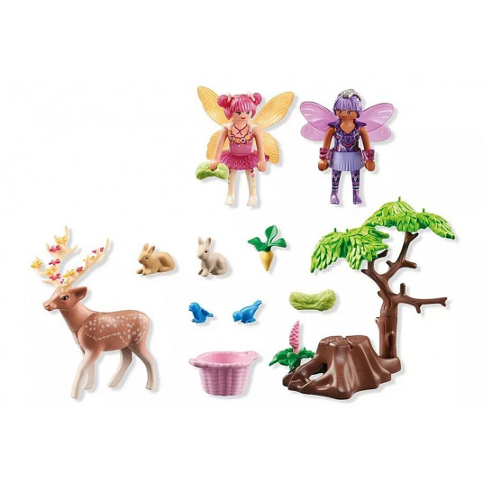 Princess Magic 71800 Fejas un meža dzīvnieku figūru komplekts