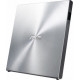 Nagrywarka zewnętrzna ZenDrive U9M Īpaši plāns DVD USB/USB-c sudraba krāsa