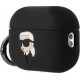 Karla Lāgerfelda silikona NFT Karl Head 3D — Etui AirPods Pro 2 (czarny)