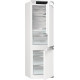 Gorenje Refrigerator | NRKI517E82WF | Energy efficiency class E | Built-in | Combi | Height 177.2 cm | No Frost system | Fridge net capacity 176 L | Freezer net capacity 76 L | Display | 35 dB | White