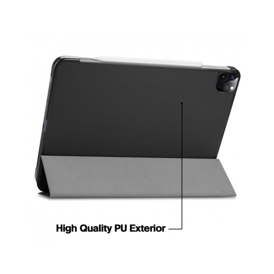 "Tri-Fold Eco-Leather Stand Case Xiaomi Redmi Pad SE 11" 2023" Black