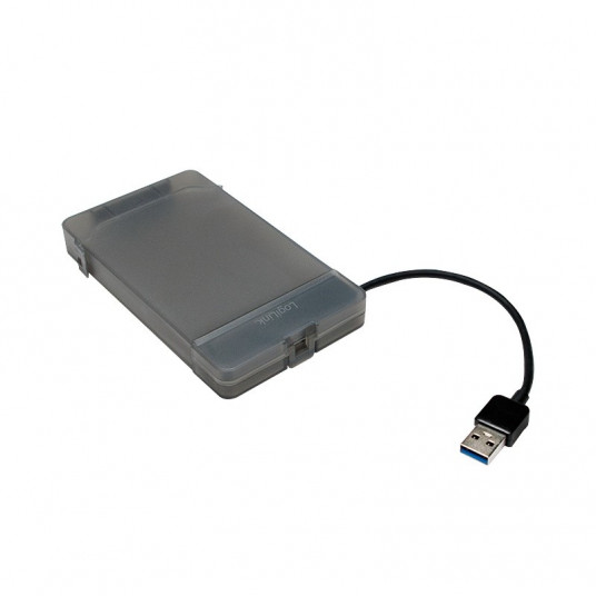 "LogiLink AU0037 Speicherlaufwerksgehäuse 2.5 Zoll HDD / SSD-Gehäuse Grau"