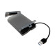 "LogiLink AU0037 Speicherlaufwerksgehäuse 2.5 Zoll HDD / SSD-Gehäuse Grau"