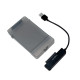 "LogiLink AU0037 Speicherlaufwerksgehäuse 2.5 Zoll HDD / SSD-Gehäuse Grau"