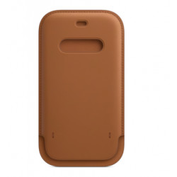 Vāciņš Apple iPhone 12 | 12 Pro Leather Sleeve with MagSafe - Saddle Brown MHYC3ZM/A