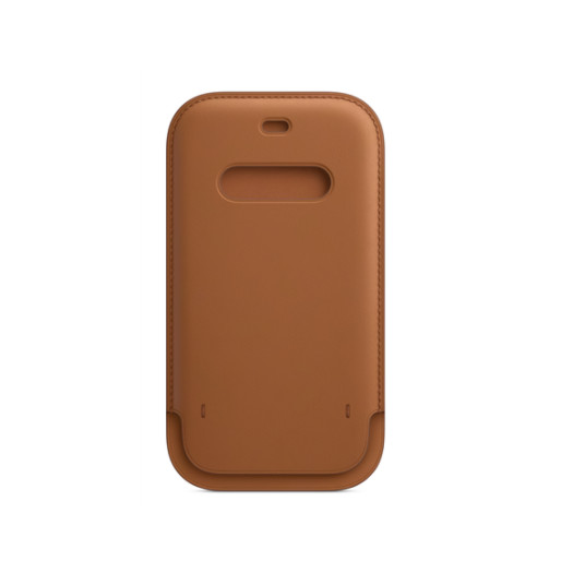 Vāciņš Apple iPhone 12 | 12 Pro Leather Sleeve with MagSafe - Saddle Brown MHYC3ZM/A