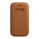 Vāciņš Apple iPhone 12 Pro Max Leather Sleeve with MagSafe - Saddle Brown MHYG3ZM/A