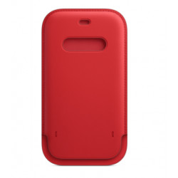 Vāciņš Apple iPhone 12 Pro Max Leather Sleeve with MagSafe - (PRODUCT)RED MHYJ3ZM/A