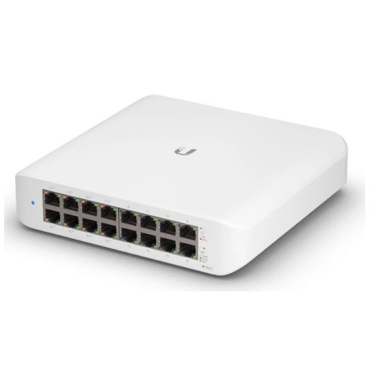 16 pieslēgvietu komutators Ubiquiti Unifi USW-LITE-16-POE