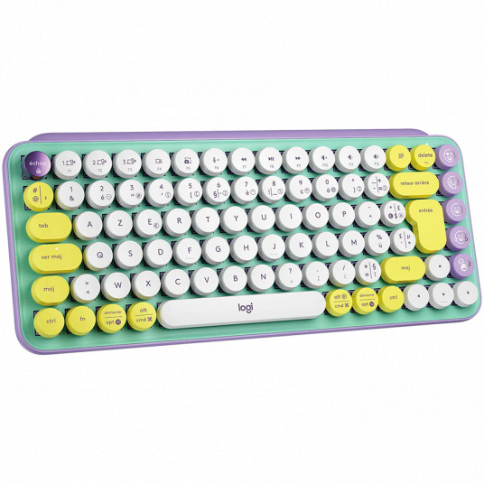 LOGITECH POP Keys Bluetooth Mechanical Keyboard - DAYDREAM_MINT - NORDIC