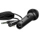 Microphone SVEN MK-110 (wired, dynamic, metal, cable 4.0m, 6.3 / 3.5 mm jack, black)
