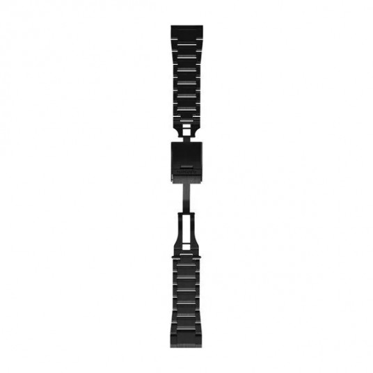 QuickFit 26 Watch Bands, Carbon Gray DLC Titanium