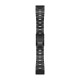 QuickFit 26 Watch Bands, Vented titanium bracelet, carbon grey DLC coating