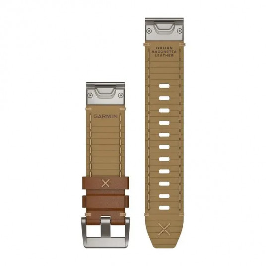 QuickFit 22 Watch Bands, Italian vacchetta leather strap