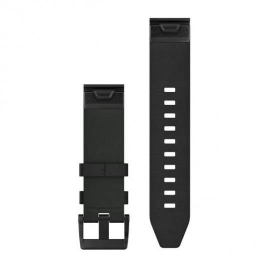QuickFit 22 Watch Bands, Black leather