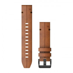 QuickFit 22 Watch Bands, Chestnut leather