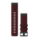 QuickFit 26 Watch Bands, Heathered red nylon