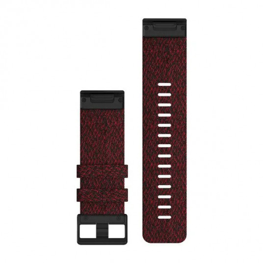 QuickFit 26 Watch Bands, Heathered red nylon