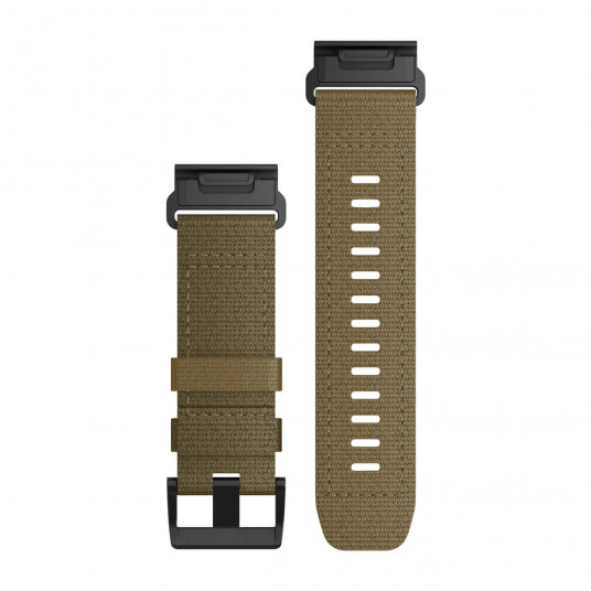 QuickFit 26 Watch Bands, Tactical coyote tan nylon