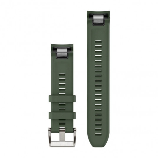 QuickFit 22 Watch Straps (MARQ™), Pine green silicone strap