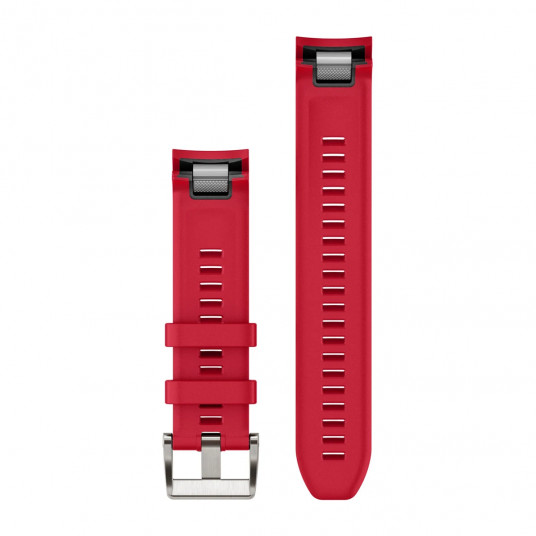 QuickFit 22 Watch Straps (MARQ™), Plasma red silicone strap
