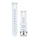 QuickFit 22 Watch Straps (MARQ™), Whitestone silicone strap