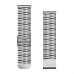 Quick Release Bands (20 mm), Silver milanese