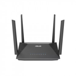 ASUS RT-AX52 AX1800 AiMesh bezvadu maršrutētājs Gigabit Ethernet Dual Band (2,4GHz/5GHz) Black