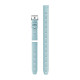 QuickFit 22 Watch Bands, Azure Silicone (3-piece Dive Set)