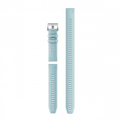 QuickFit 22 Watch Bands, Azure Silicone (3-piece Dive Set)