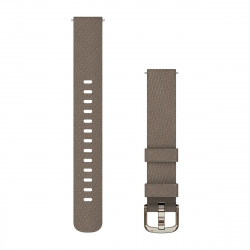 Lily 2 Bands (14 mm), Coffee nylon, cream gold hardware