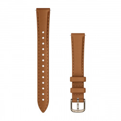 Lily 2 Bands (14 mm), Tan leather, cream gold hardware