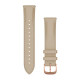 Quick Release Bands (20 mm), Light sand italian leather, 18K rose gold PVD hardware