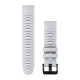 Quickfit 22 mm Watch bands, Whitestone Siliconee