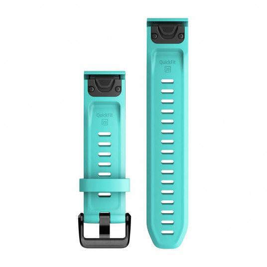 QuickFit 20 Watch Bands, Aqua silicone