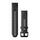QuickFit 20 Watch Bands, Black silicone