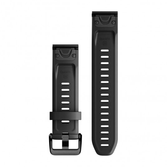 QuickFit 20 Watch Bands, Black silicone
