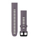 QuickFit 20 Watch Bands, Deep orchid/Light sand silicone