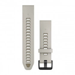 QuickFit 20 Watch Bands, Fog Gray/Dark Sandstone Silicone