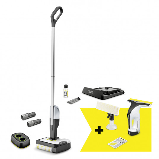 ZEMES TĪRĪŠANAS IEKĀRTAS KARCHER FC 2-4 Duo + WV 4-4 (9.791-983.0)