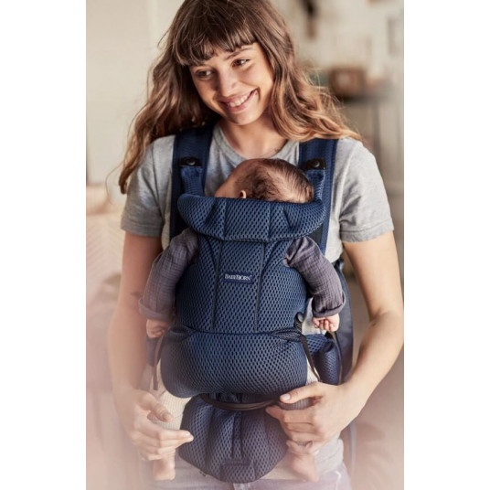 BABYBJÖRN Baby Carrier Move Blue Mesh 099008