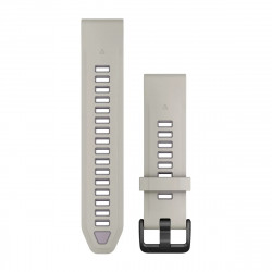 QuickFit 20 Watch Bands, Fog Gray/Lavender Silicone