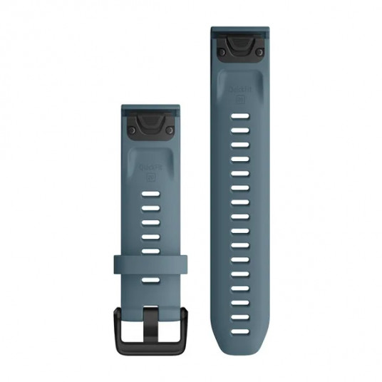 QuickFit 20 Watch Bands, Lakeside blue silicone