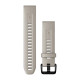 QuickFit 20 Watch Bands, Light sand silicone