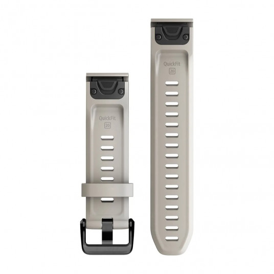 QuickFit 20 Watch Bands, Light sand silicone