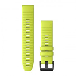 QuickFit 22 Watch Bands, Amp yellow silicone