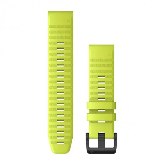 QuickFit 22 Watch Bands, Amp yellow silicone