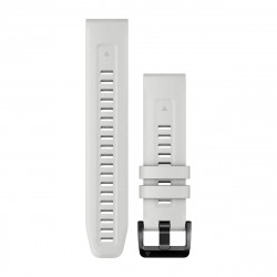 QuickFit 22 Watch Bands, Carrara white silicone