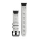 QuickFit 22 Watch Bands, Carrara white silicone